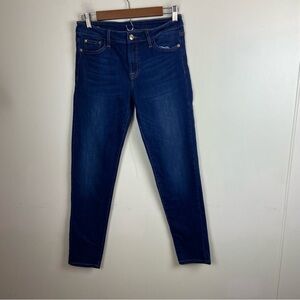 Tally Weijl Denim Blair Medium Waist‎ Skinny Jeans Dark Wash Classic Size 6